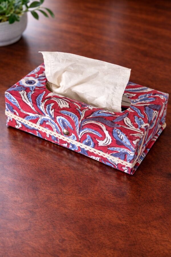Tissue Box- Red