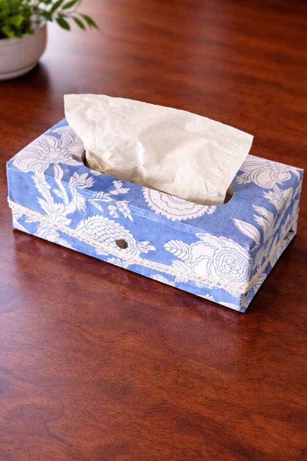 Tissue Box- Blue