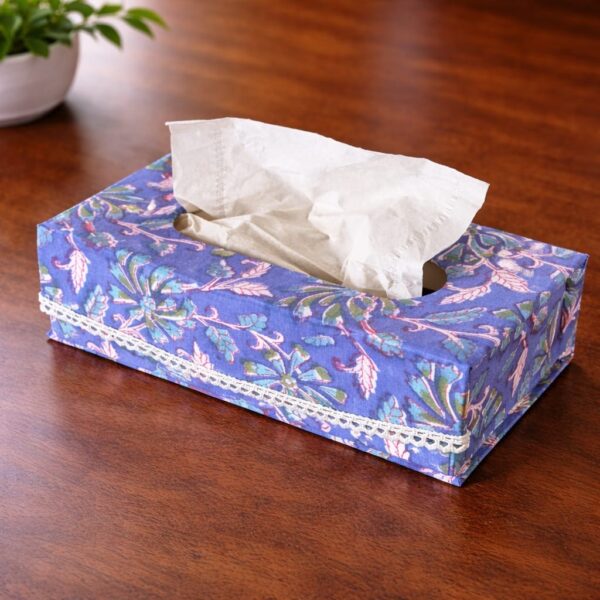 Tissue Box Blue
