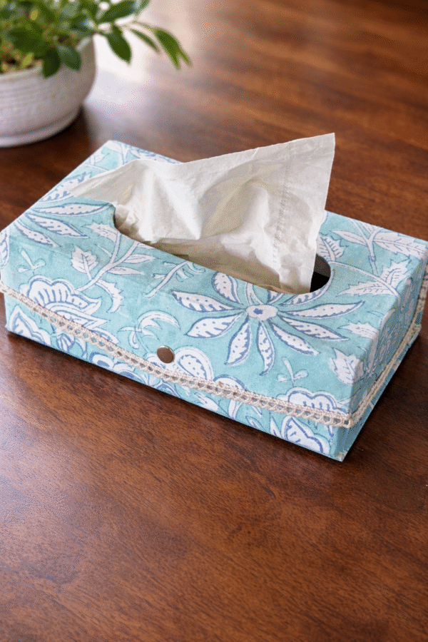 Tissue Box- Sea Green